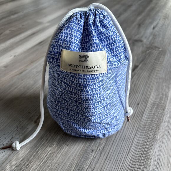 Scotch & Soda Men’s Blue And White Bathing Suit - Size Small - Picture 12 of 12